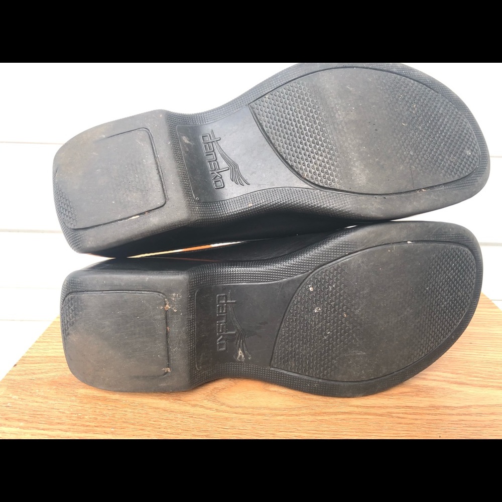 Dansko Black Leather Mules - Picture 8 of 8